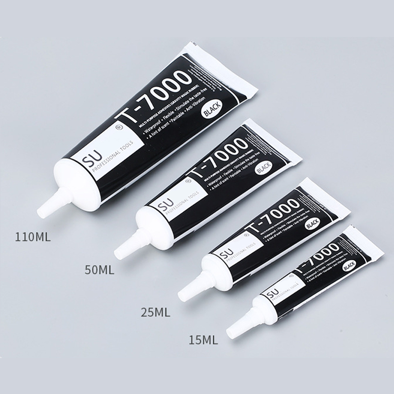 Colle noire pour réparation de téléphone, 15/25/50/110ML, cadre de batterie, couvercle de verre et plastique, adhésif universel pour bricolage