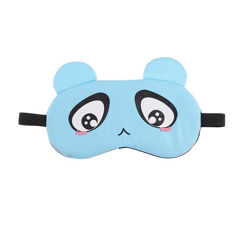 Slaap Oogmasker Slaapmasker Katoen Kat Ooglap Slaapmasker Leuke Eye Cover Travel Rest Eye Band Slapen Aid Blinddoeken: A