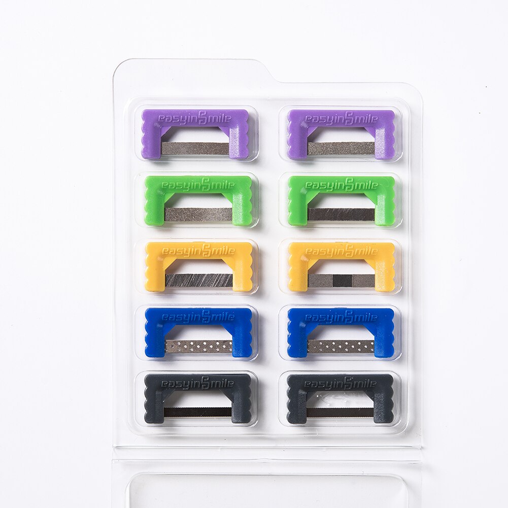 EASYINSMILE Dental Strips Orthodontic Interproximal Enamel Reduction IPR Plus Polishing Kit Oral Molar Adjacent Hand Use: IR KIT 4201003