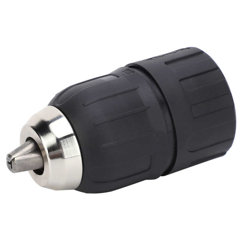2-13mm Electric Drill Chuck Hand Tightening Tool 1/2-20UNF Thread with Self-Locking Buckle Impact Drill Chuck