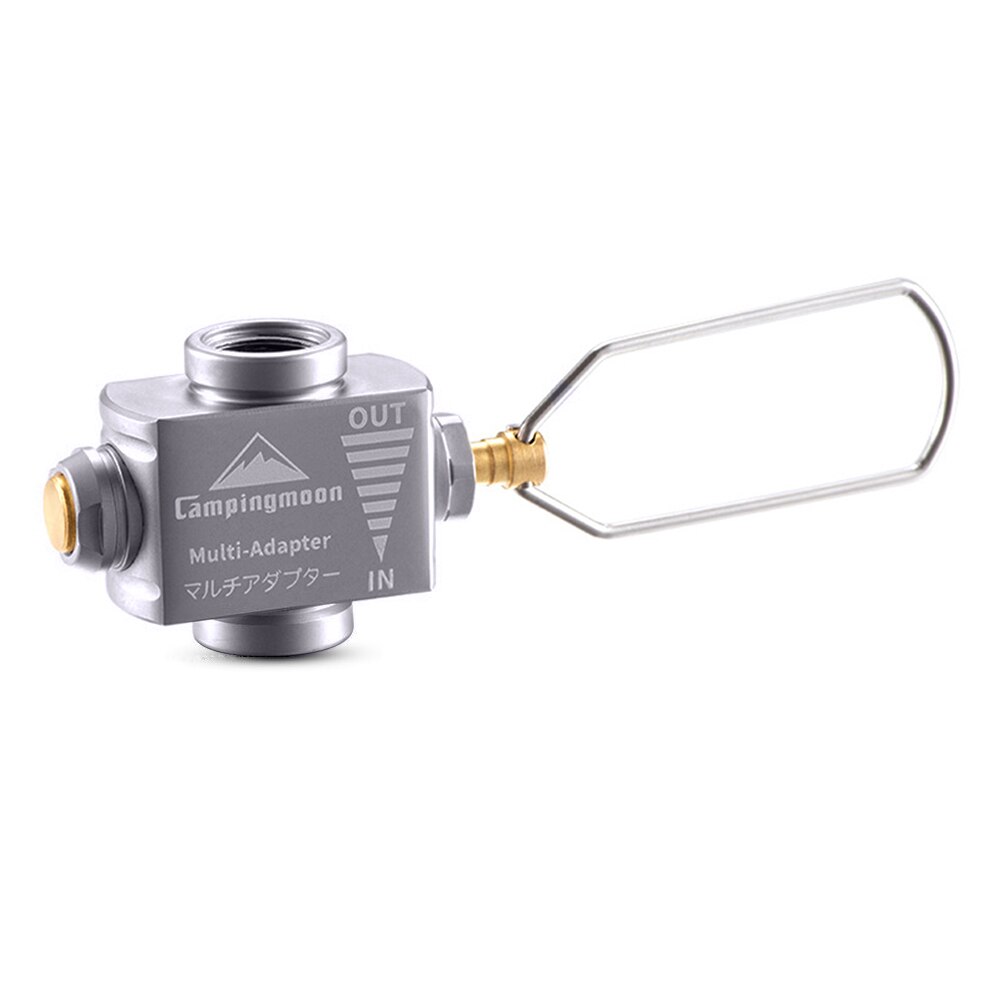 Adaptador de Gas ahorrador de Gas Plus con adaptador para estufa de Gas butano, adaptador de repuesto para estufa de Camping, utensilios de cocina para senderismo, equipo de Camping: set 3