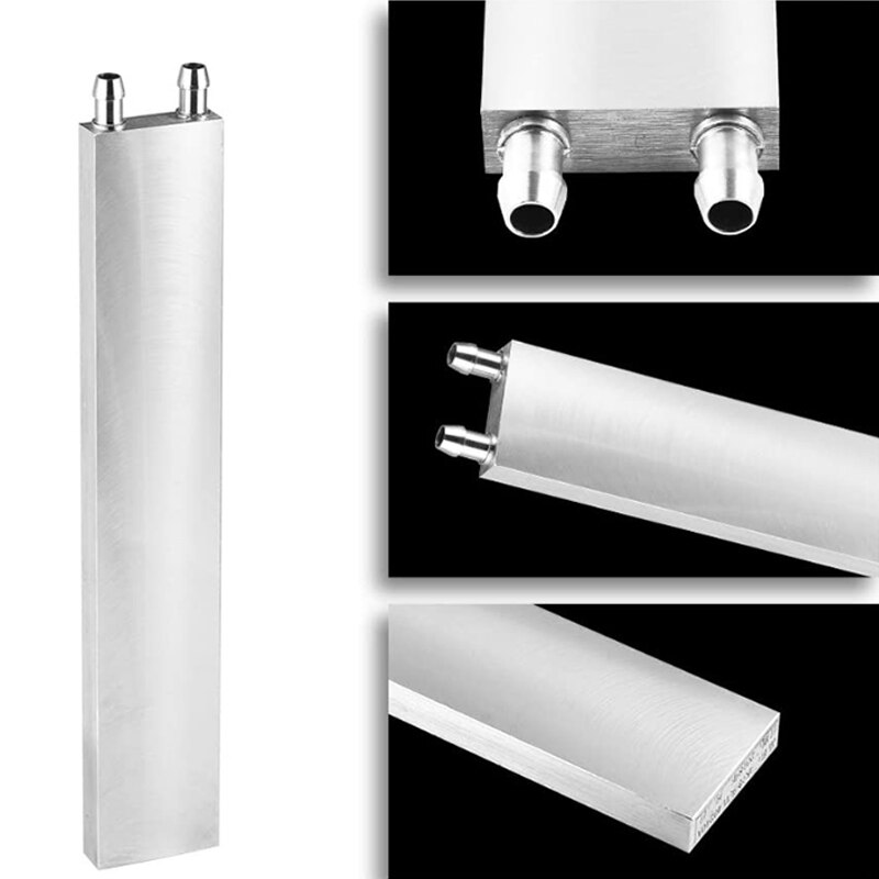 Aluminum Liquid-Water Cooling Block For Computer Cpu Radiator For Pc and Laptop Cpu Silver Heat Sink System (240mm)