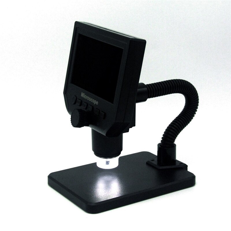 MUSTOOL G600 600X microscopio Digital electrónico, microscopio de vídeo, 4,3 pulgadas HD, pantalla LCD, herramienta de amplificación continua