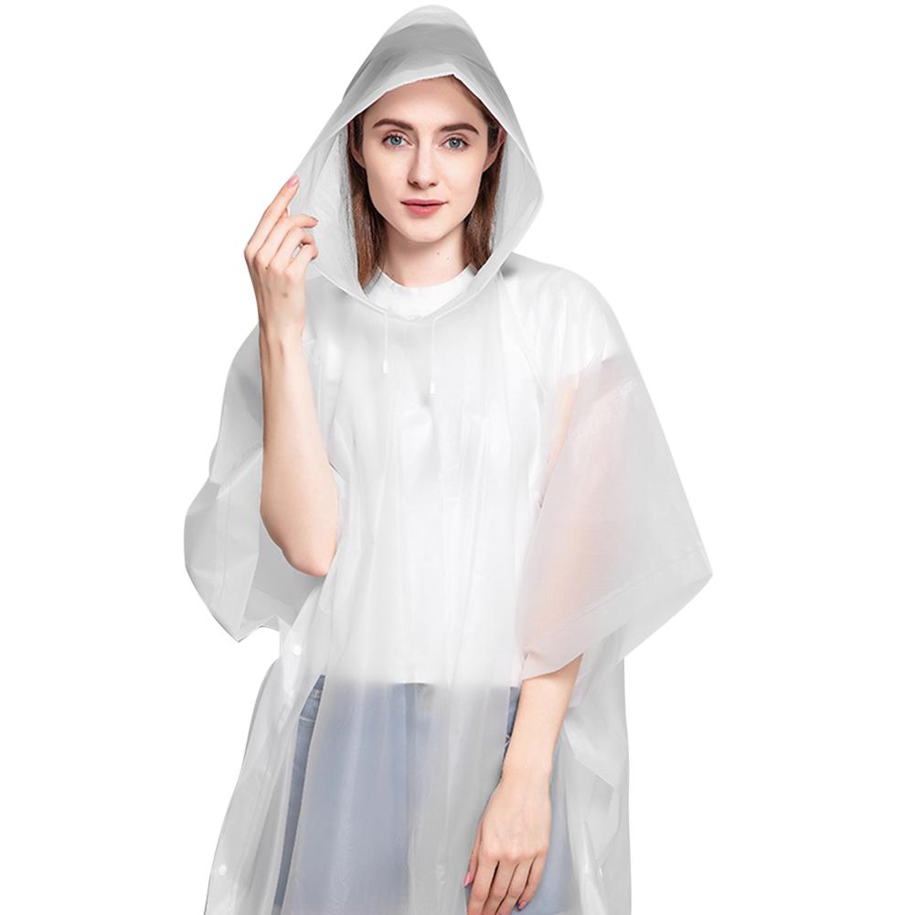 Eva kvinder mand ridning regnfrakke vindtæt åndbar regnbeskyttelse kropsovertræk fiskeri klatring hættetrøje regntøj jakkesæt: Hvid
