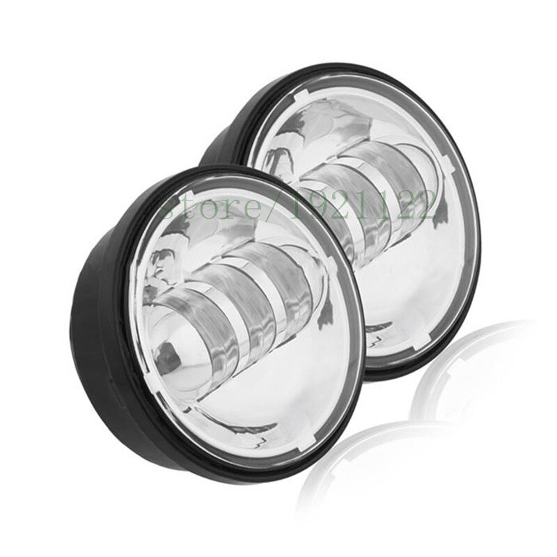 Prikk 7 "tommers led frontlys for ducati monster 1000 600 620 695 750 800 900 s4r sport 4.5 tommers tåkelys 7 " monteringsbrakett: Bare tåkelys c