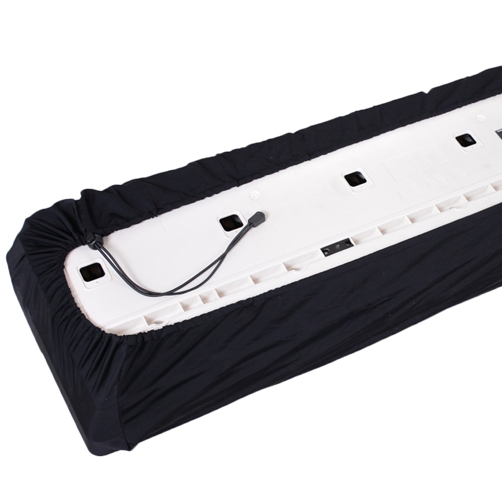 Electric Digital Piano Keyboard Cover Dustproof Elastic Adjustable For 61 73 76 88 Key E2S
