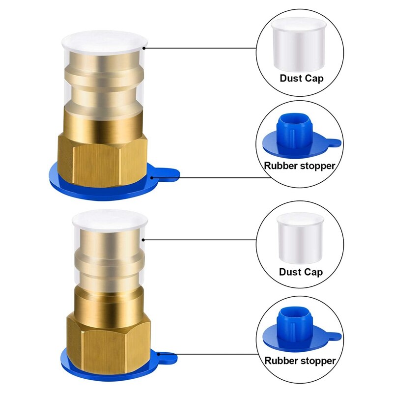 R12 to R134A Conversion Kit BPV31 Piercing Tap Valve Refrigerant Opening Valve 8401 Refrigerant Vacuum Pump Adapter