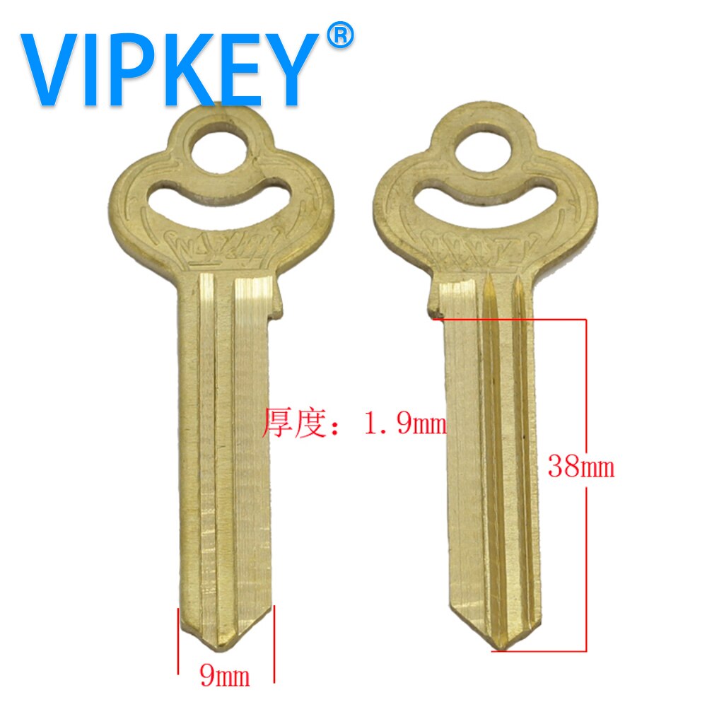 A031 3 inch double groove blank key