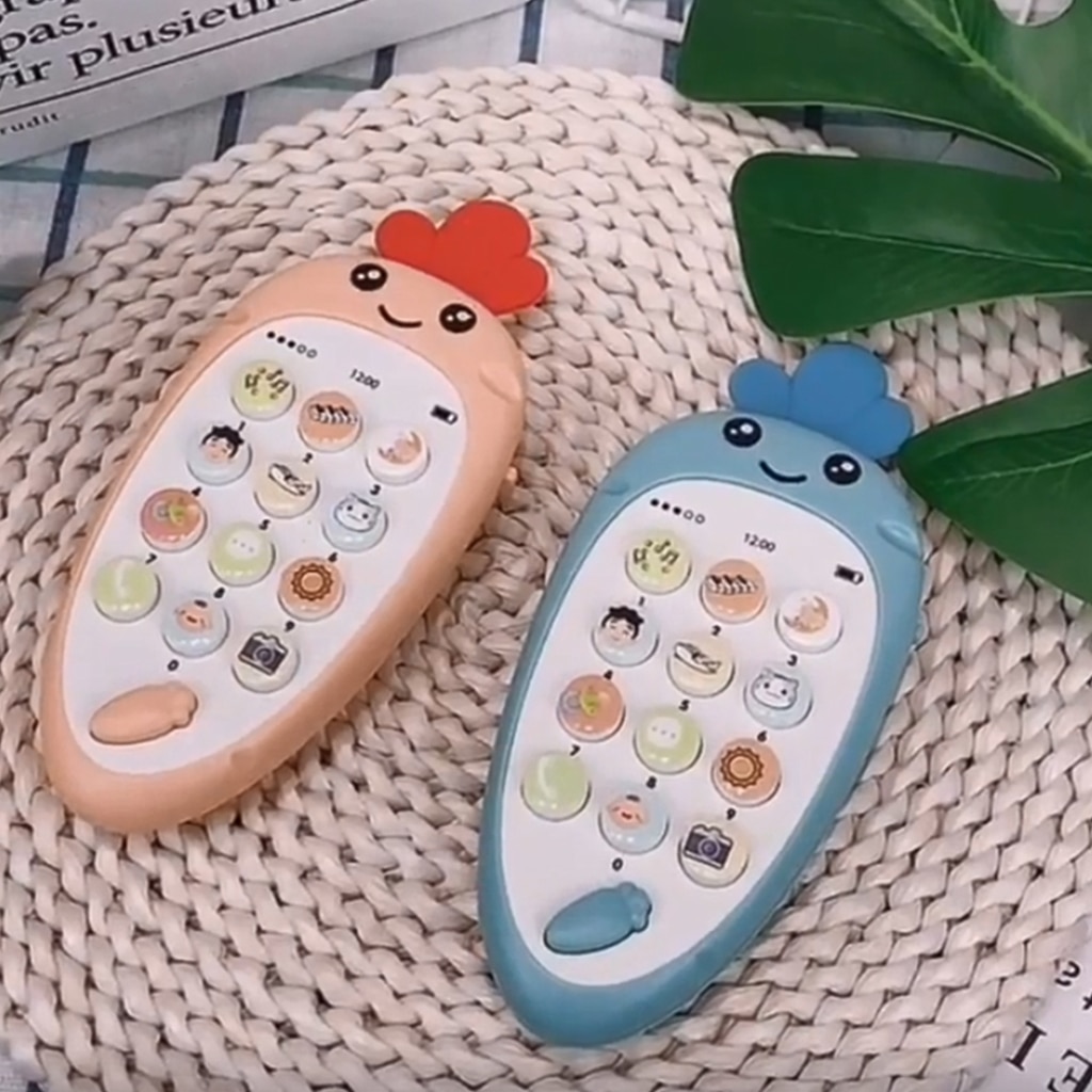 Simulerede telefoner baby spædbarn musikalske mobiltelefoner børn telefonbørn