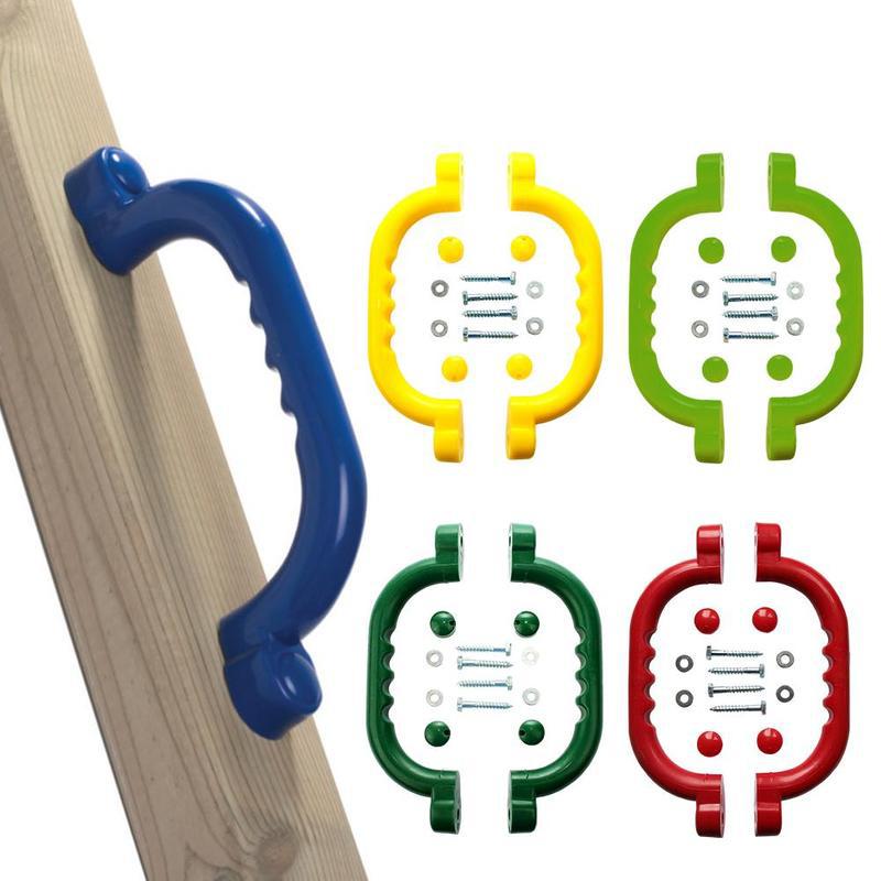 Sicherheit Rutschfeste Haltegriffe Montage Hardware- Bausätze für freundlicher freundlicher Spielplatz Klettergerüst Schaukel Spielzeug Zubehör