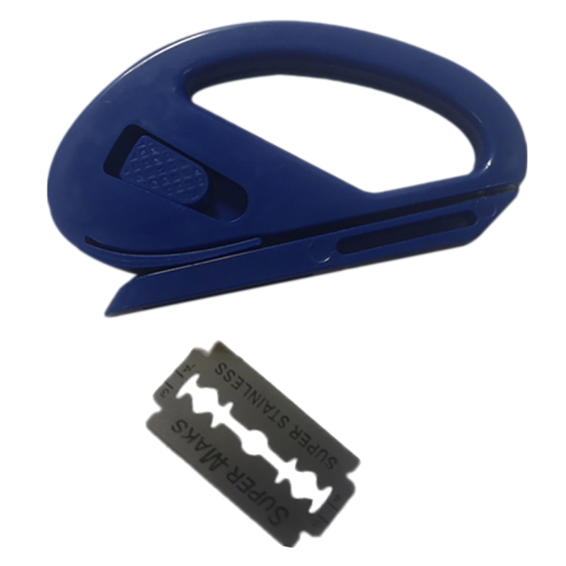 Nóż robić cięcia papieru robić pakowania winylu Nóż robić cięcia papieru robić owijania samochodów Narzędzie robić cięcia folii okiennej: Niebieski