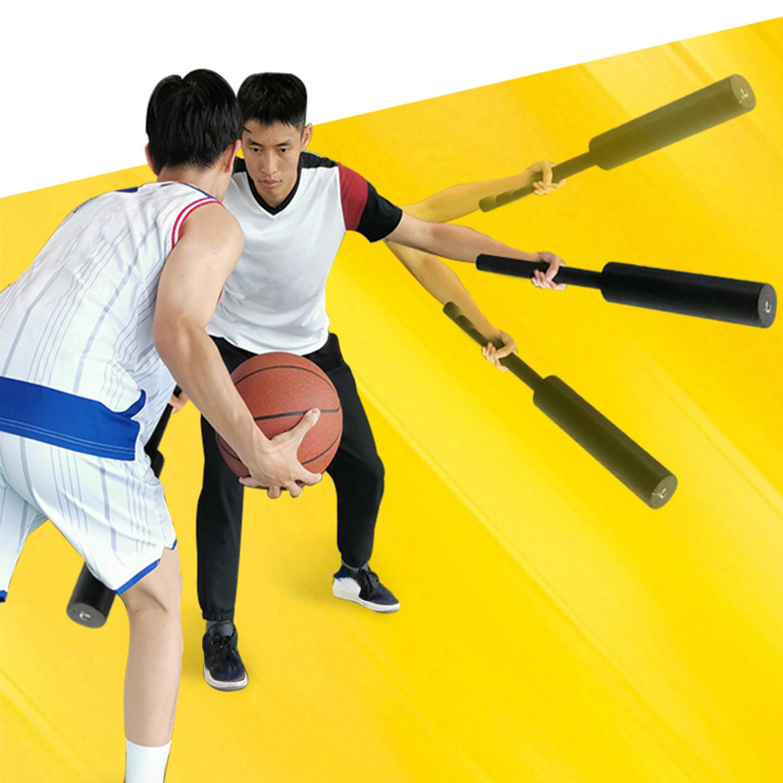 Basketball Blocking Pad Basketball Interference Stick Portable Padded Sports Training Tool Dribbling Training Equipment