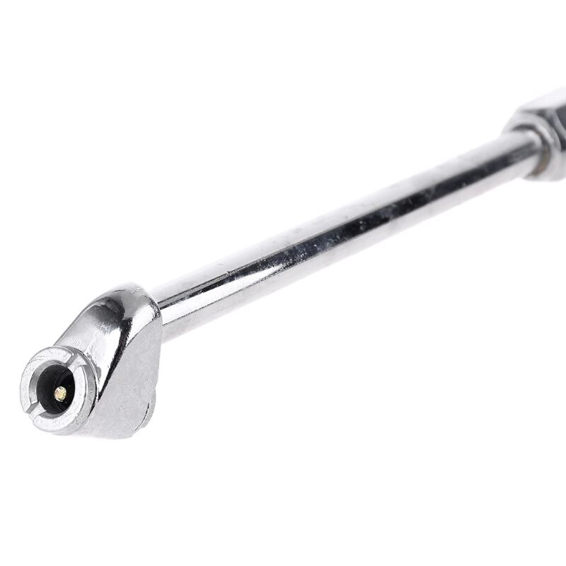 Digital Tire Inflator Pressure Gauge with Dual Head Air Chuck for Air Compressor