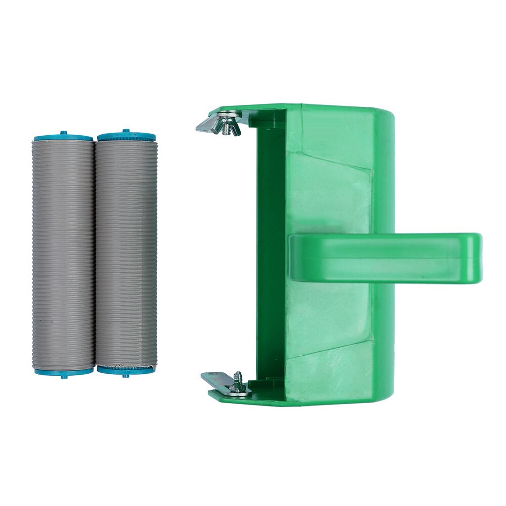 Rodillo de pintura de plástico portátil, herramientas de decoración de pared, DIY