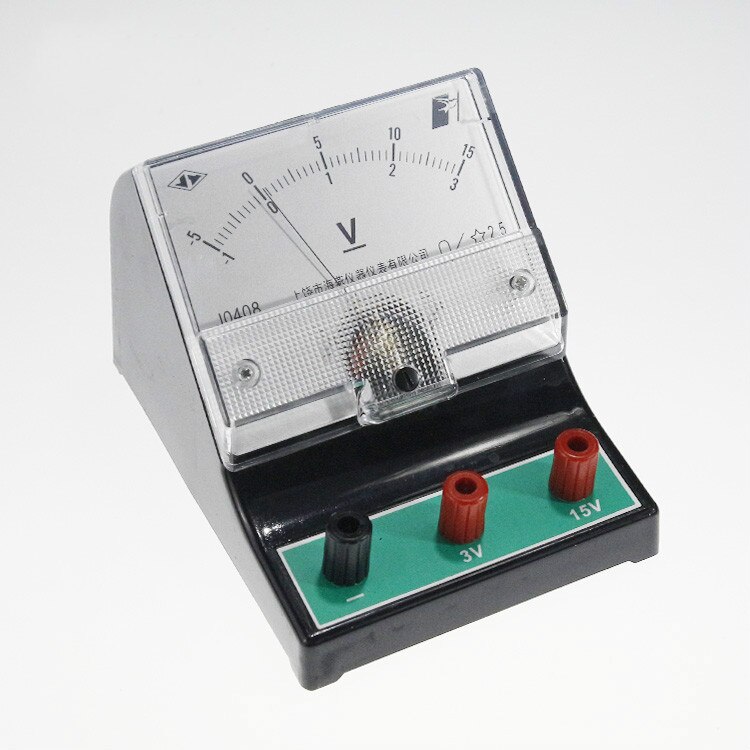 2.5 Niveau Dc Voltmeter 3V 15V Dc Voltage Voltmeter School Fysieke Elektrische Onderwijs Aid Natuurkunde Experiment Apparatuur Leverancier