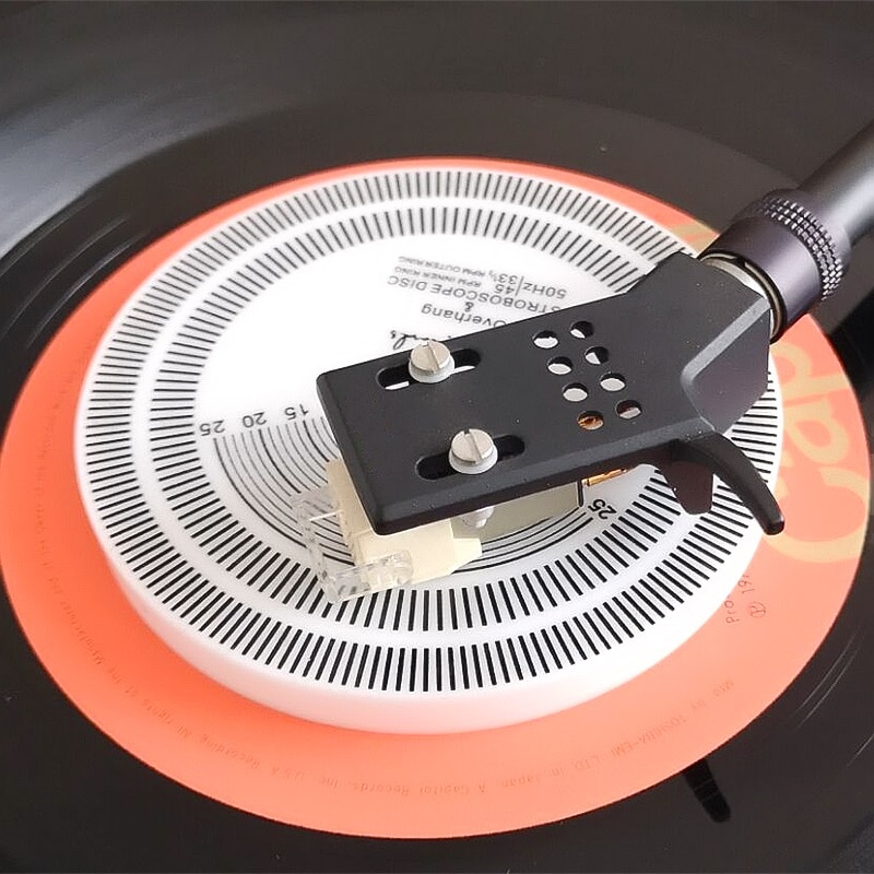 Lp Vinyl Record Draaitafel Phono Toerenteller Kalibratie Strobe Disc Stroboscoop Mat 3 In 1 Speed Fonograaf Accessoires