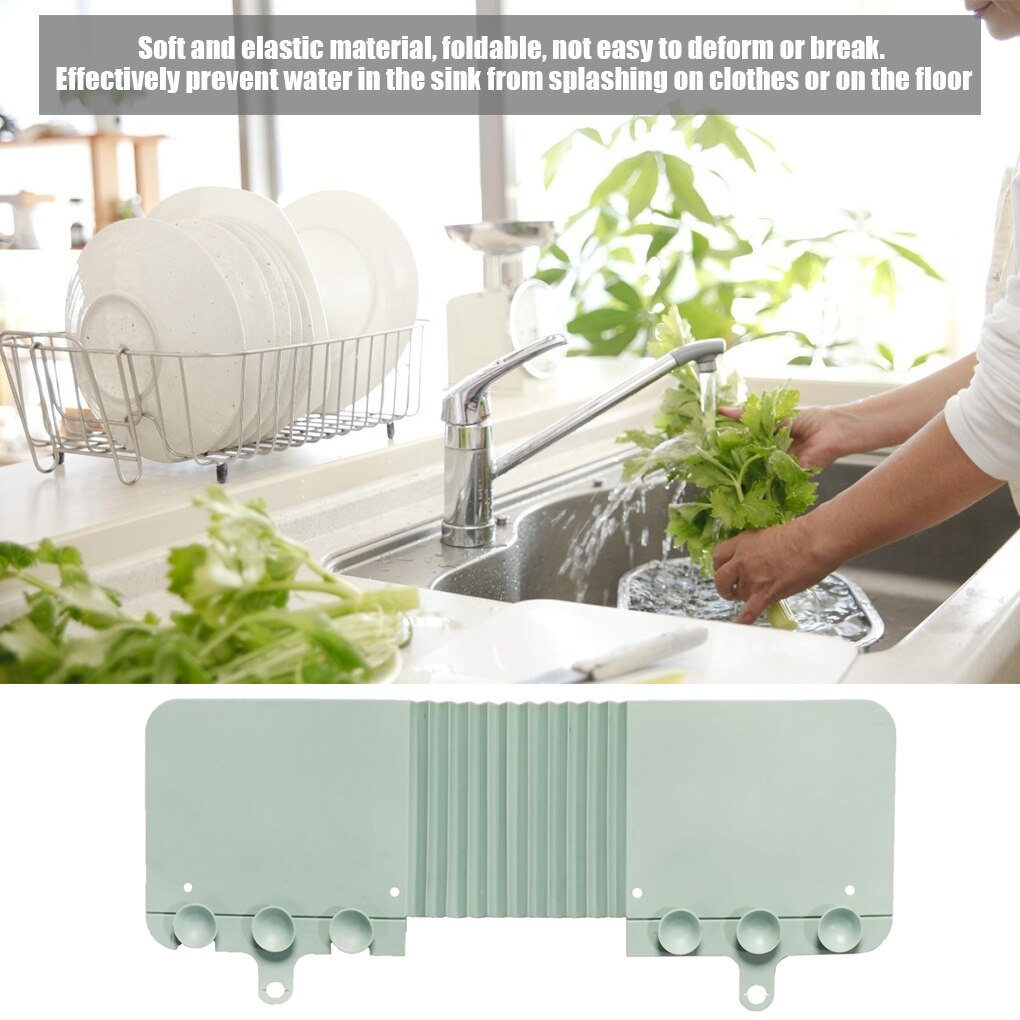 Zuignap Sink Plaat Gootsteen Water Guard Tpr AntiSplash Water