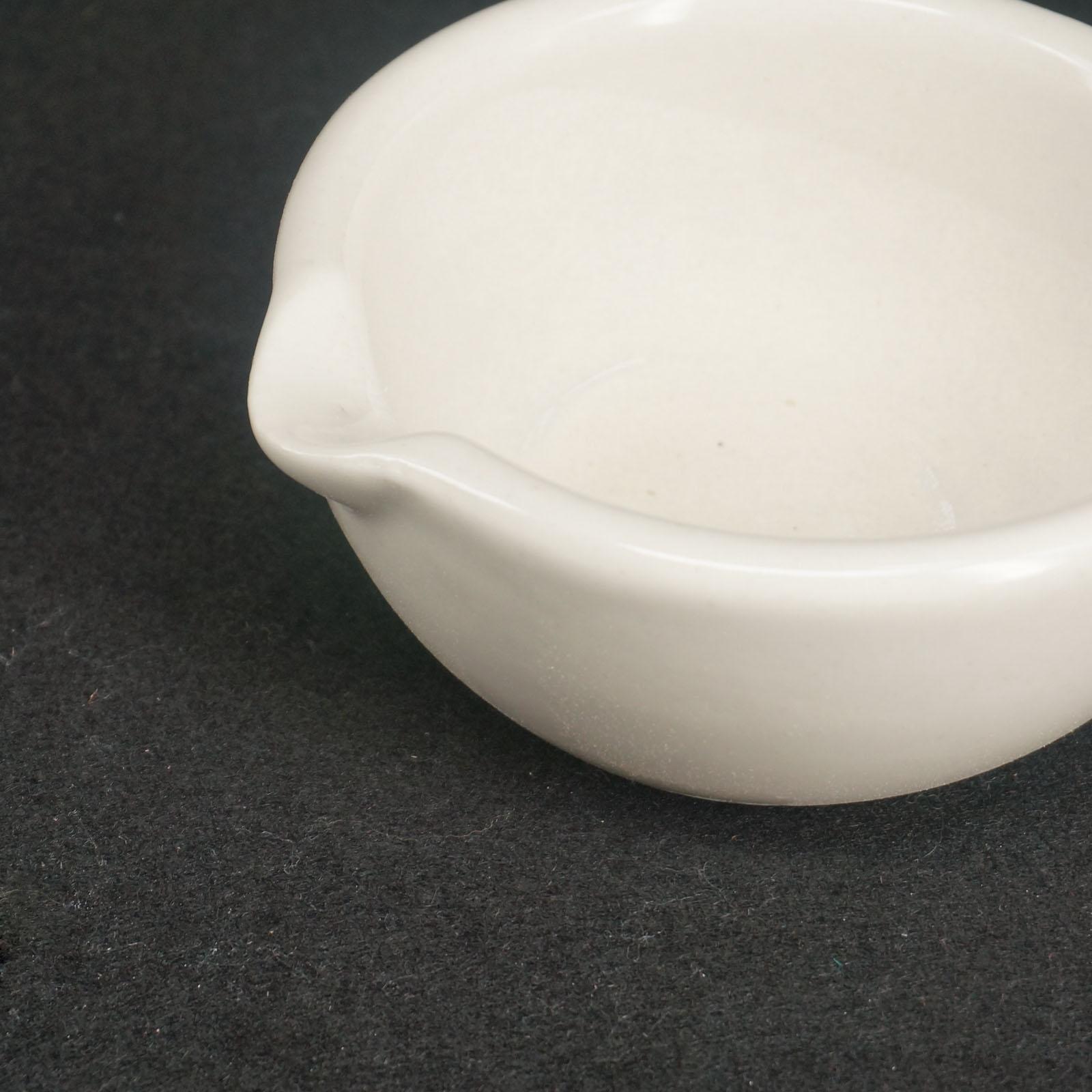 130mm Ceramic Porcelain Mortar And Pestle Mix Grind Bowl Set Herbs Kitchen