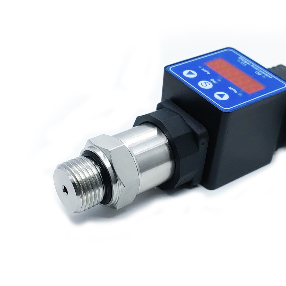 pressure transmitter with LED Display M20*1.5 12-36V 4-20mA 0.5% 0-600bar optional stainless steel pressure transducer sensor