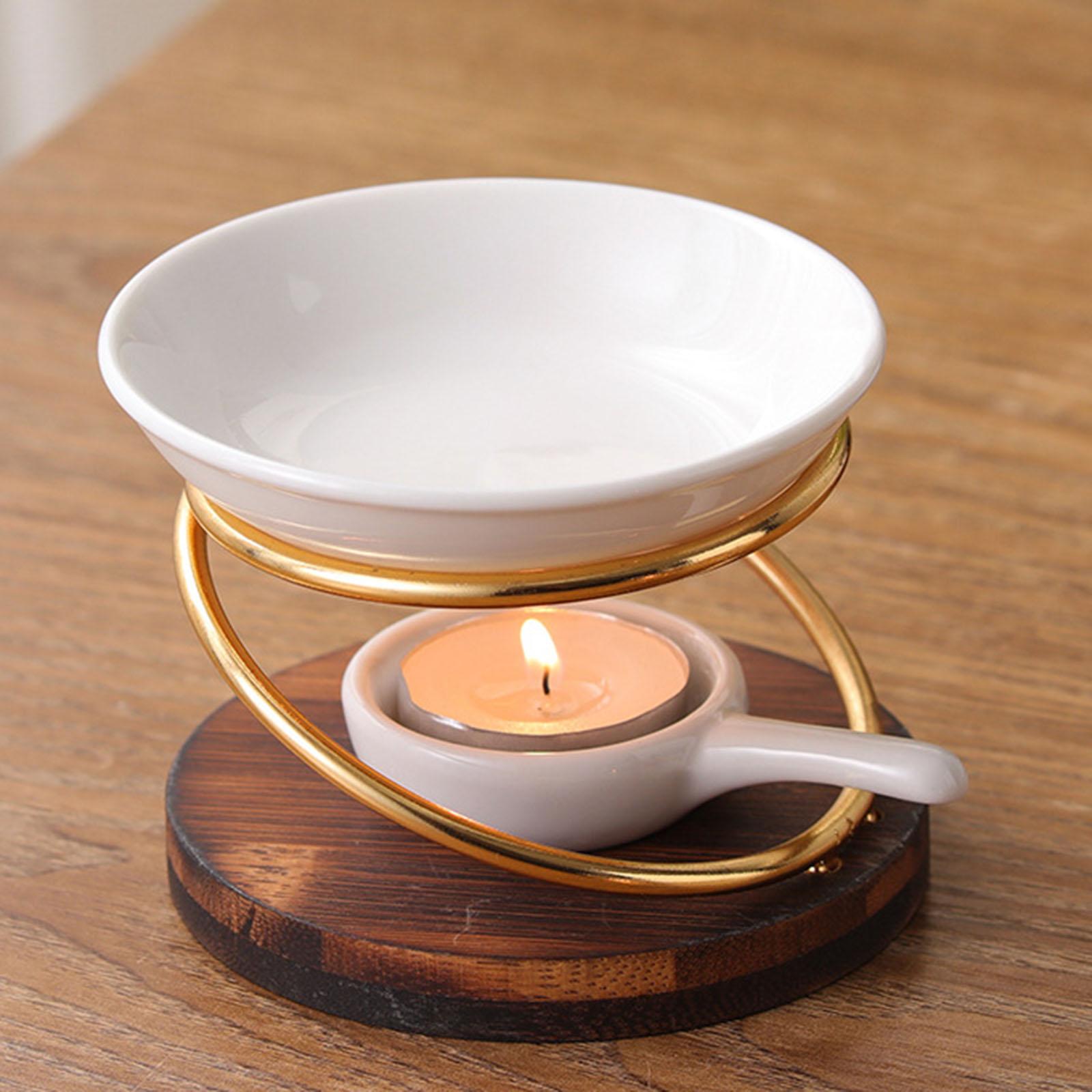 Aroma Olie Brander Warmer Olie Wierook Was Smeltbrander Met Kaarslepel Kantoor Woonkamer Spa Yoga Home Decor Huwelijksgeschenken