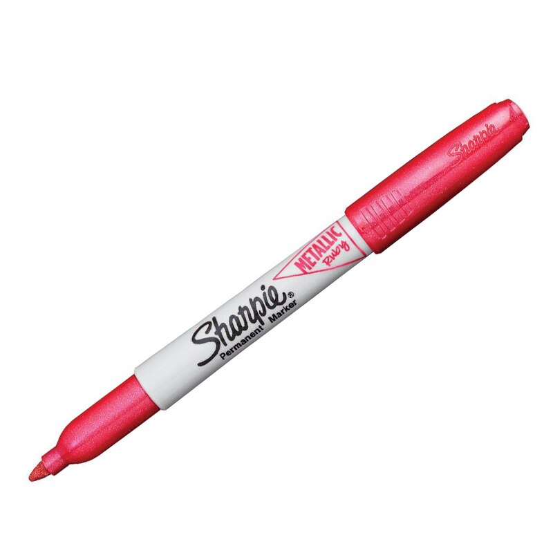 sharpie metallic permanent marker 39100 gold sliver copper maker Sign pen pengreat for dark surfaces fine point 12pcs