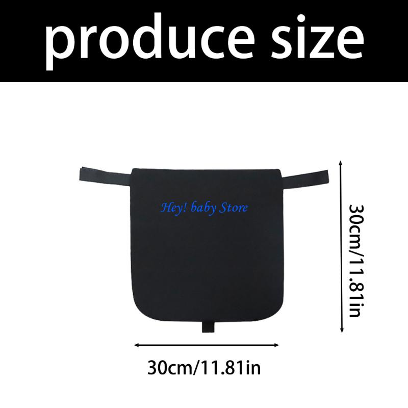 Q1fe breathable oxford fabric stroller leg rests/footrests/foot pads with secure straps and anti-slip panel for the
