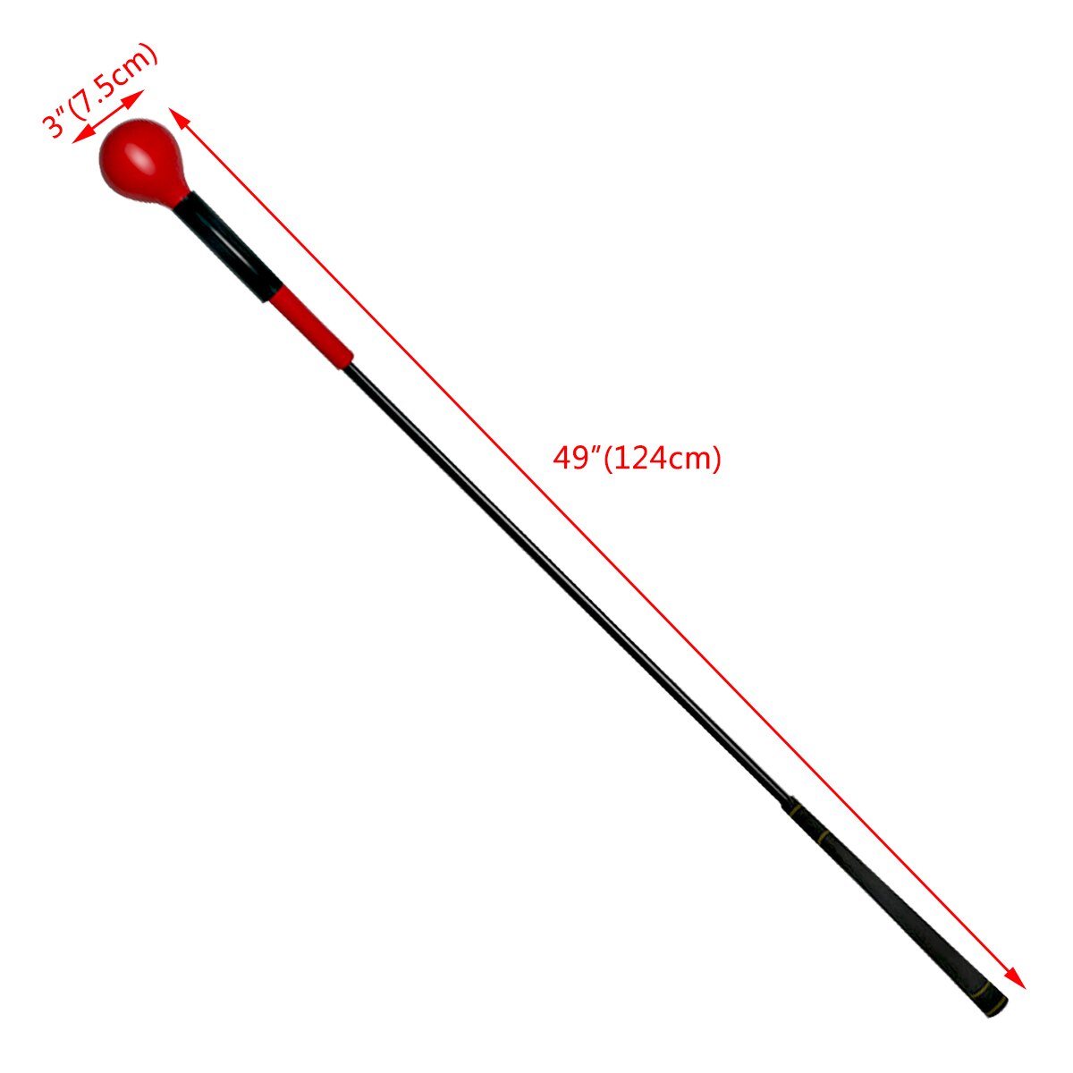 49 Inch Golf Training Power Equipment and Rhythm Training Golf Aids Swing Trainer Tool Dropshippin Outdoor Sports Entertainment
