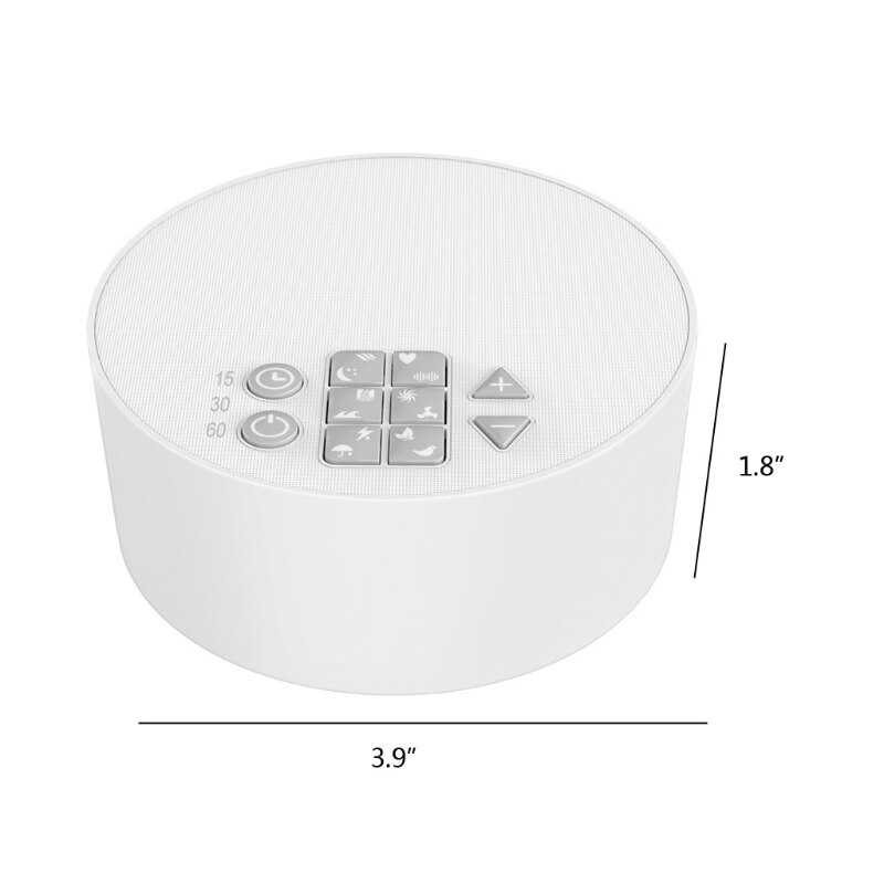 Baby Adult White Noise Machine Sleep Sound Machine with 12 Soothing Sound Q1FE