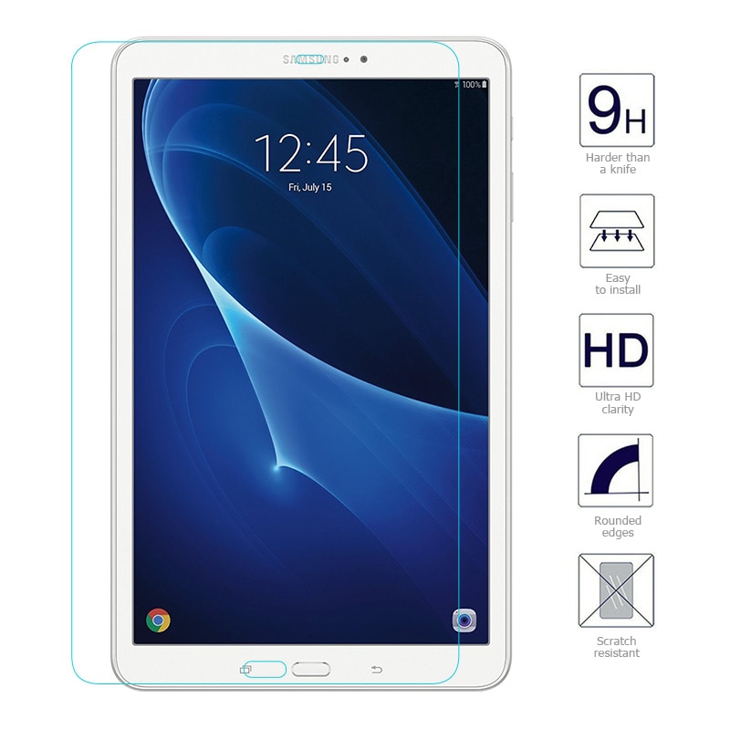 9H Gehard Glas Voor Galaxy Tab Een 10.1 Screen Protector Voor Samsung Galaxy Tab Een A6 10.1 Inch SM-T580 SM-T585 Tablet Glas