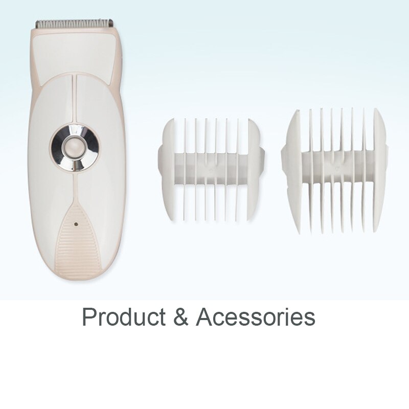 Quiet Baby Electric Hair Clipper Clippers Trimmer waterproof Body Hair Cut Machine Removal Kit Waterproof Mustache Beard Razor