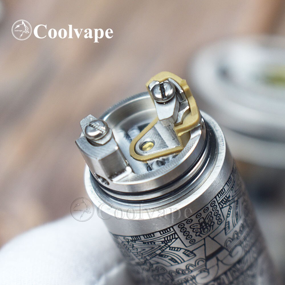 coolvape Hadaly RDA with bf pin 316ss rda Atomizer 22mm Replaceable Airflow Single coil vs HAKU VENNA V2 rda FLAVE EVO 22mm RDA