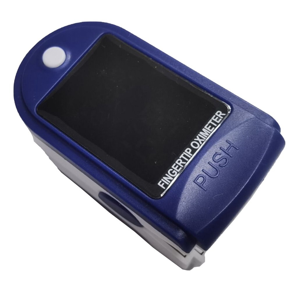 Digital Display Fingertip Pulse Oximeter Oximetry Blood Oxygen Saturation Pulse Rate With Lanyard Fast