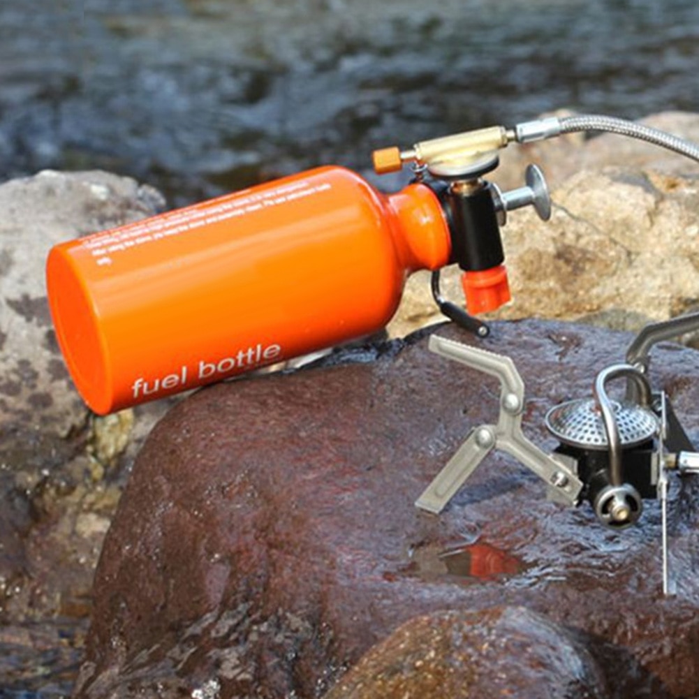 Outdoor Gas Stove Tank Oil Containers Fuel-Burning Camping Stove Fuel Bottle Gas Alcohol Fuel Storage Bottle 530ml/750ml/1000ml