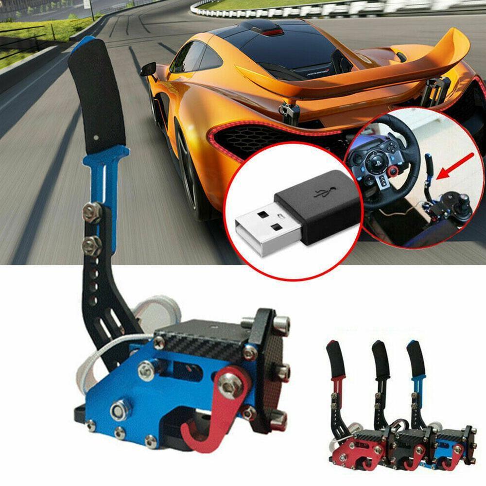 Bremsesystem 14 bit hall sensor usb håndbremse sim snavs  g29 t500 til  g27 rally lfs  g25 t300 fanatecosw  k1 k 5