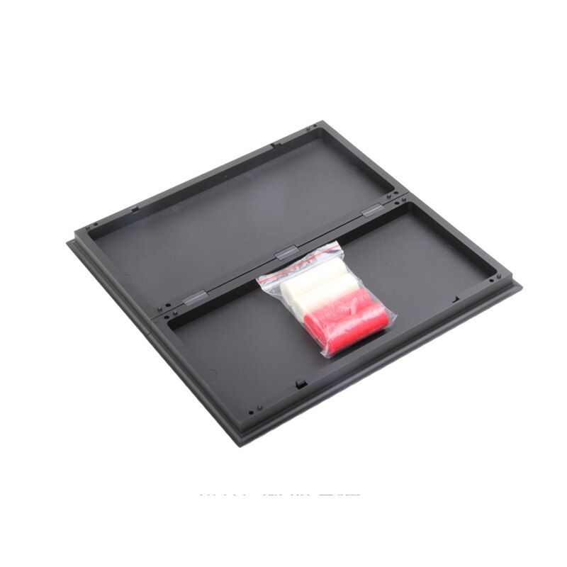 International Checkers Portable Plastic Chess Set 25*25*2cm Folding Checkerboard Magnetic Chess Game 100 Checker BSTFAMLY T11