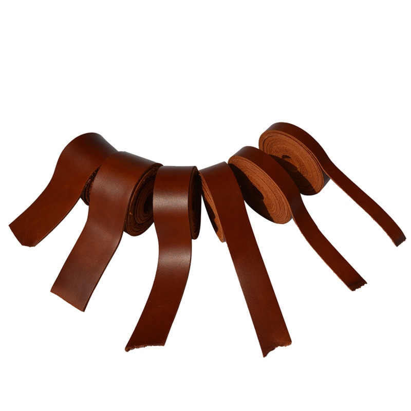 Diy head layer pure leather rope 1 mm thick leather belt edging strips tied leather rope necklace rope pendant rope