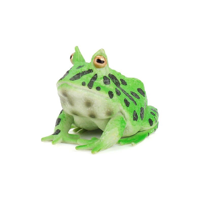 N84E Funny Plastic Made Realistic Frog Trick Scary Accessories Party Favor Supplies Kids Relieve Boredom: Army Green