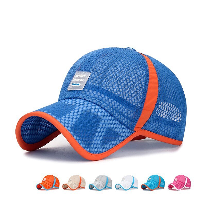 Jongens Meisjes Verstelbare Baseball Caps Ademend Mesh Sport Zomer Hoed Kinderen Caps Kinderen Streetwear Uv Bescherming Panama