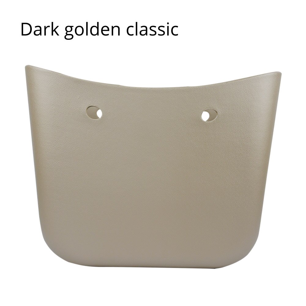 Klassieke Grote Eva Tas Body Vrouwen Tassen Mode Handtas Diy Waterdichte Obag Stijl Rubber Silicon O Tas Stijl vrouwen Handtas: dark golden