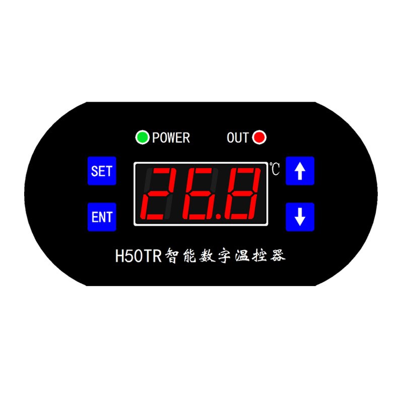 H50TR High temperature digital thermostat -40 to 300 degrees temperature controller switch adjustable digital display