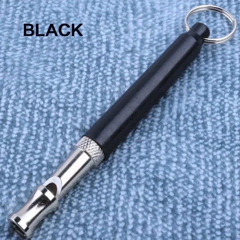 JJYY Ultraschall-Hundetraining-Abschreckpfeife, Hundepfeife zum Stoppen des Bellen, Bellenkontrolle für das Training von Hunden, Abschreckpfeife: Black