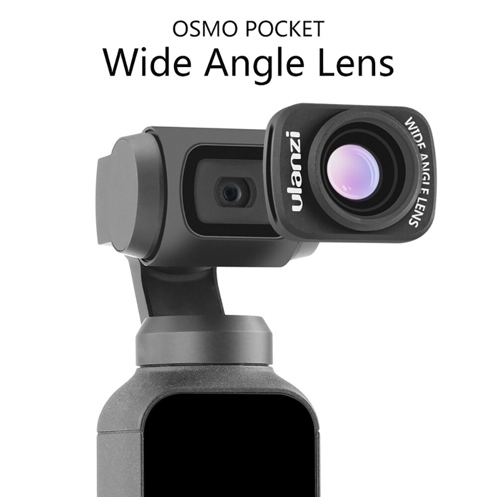Ulanzi-lente gran angular OP-5 para DJI Osmo Pocket HD, lente de estructura magnética, lente gran angular r30