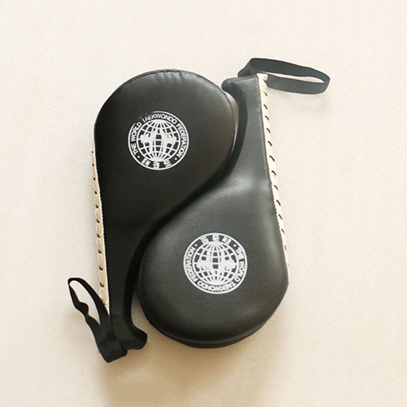 Taekwondo Training Pad Target PU Double Kick Karate Kickboxing Training Pad -grade Taekwondo Foot Target