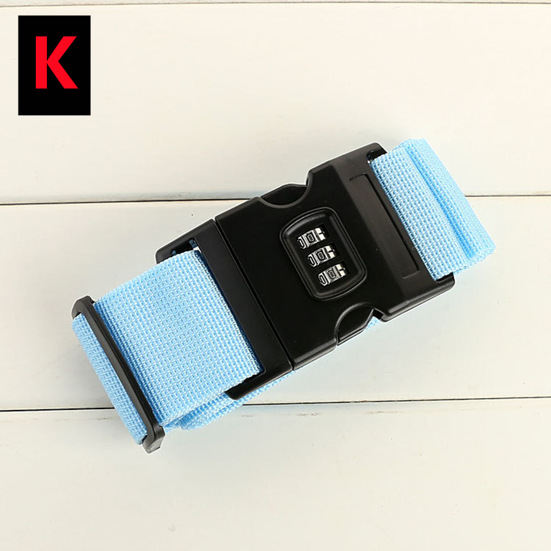 2/1PC Luggage Buckle Strap Anti-theft Password Lock Packing Belt Luggage Strap Bundling Belt Packing Belt Strap Suitcase Belts