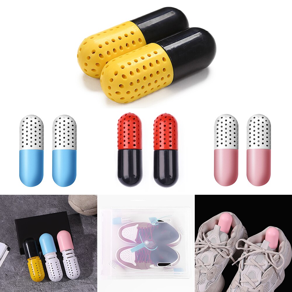 10Ps Schoenen Deodorizer Closet Sterilisator Eliminator Lade Luchtzuiverende Geur Remover Capsule Vorm Vocht Absorber Droger Bal