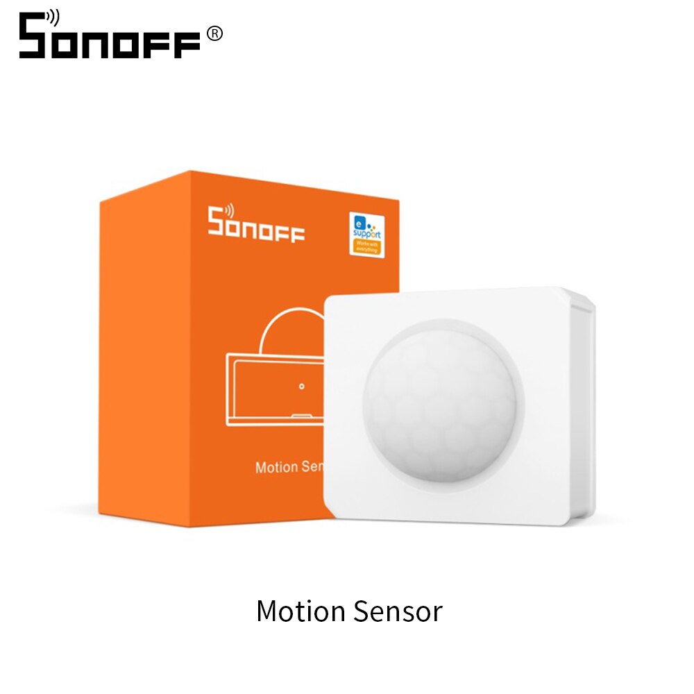 Sonoff-interruptor inteligente Wifi Zigbee, Mini, puente, Sensor de puerta, inalámbrico, temperatura, humedad, movimiento, para Google Home y Alexa: Zigbee Motion