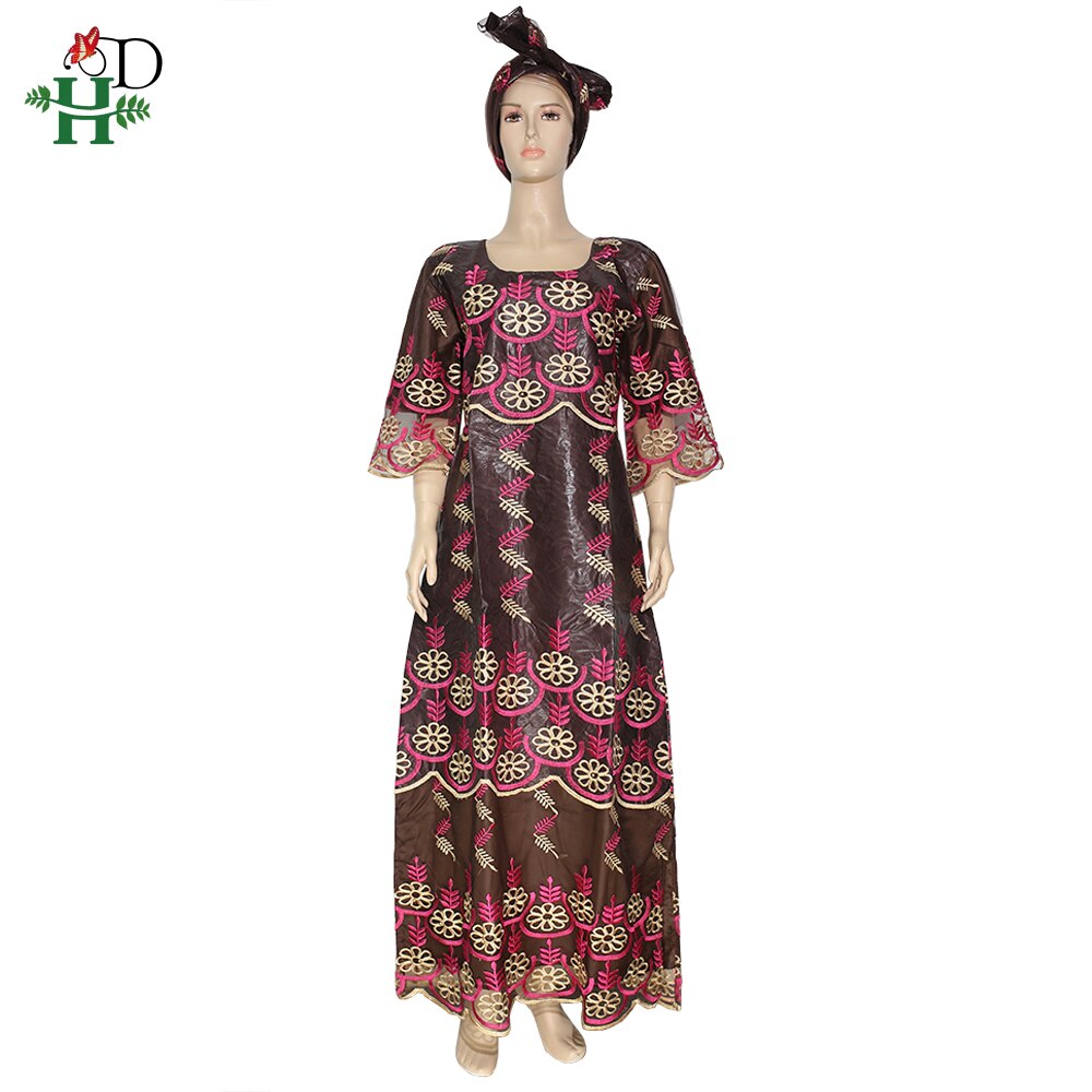 H & D Südafrika ankara Kleid africaine femme Traditionelle Afrikanische Kleider Frauen Plus Größe Lange Kleid Dashiki Bazin kleidung