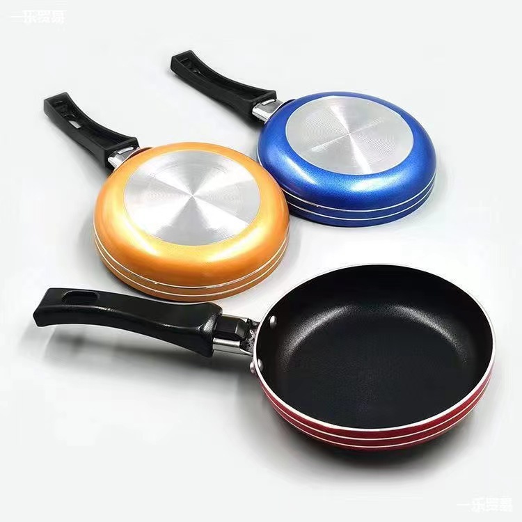 12cm/14cm/16cm mini stekpanna non-stick stål stekpanna kastrull för köksredskap köksredskap steka ägg verktyg stekpanna