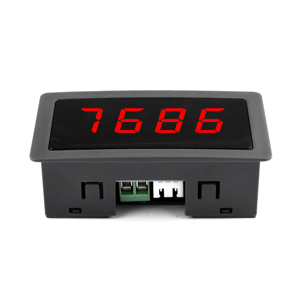 DC8-24V Digitaler Drehzahlmesser 0,56'' 4 Bits LED Halle Näherungsschalter Sensor NPN 12V 24V Tachomete setzt Geschwindigkeitsmesser 10-9999RPM