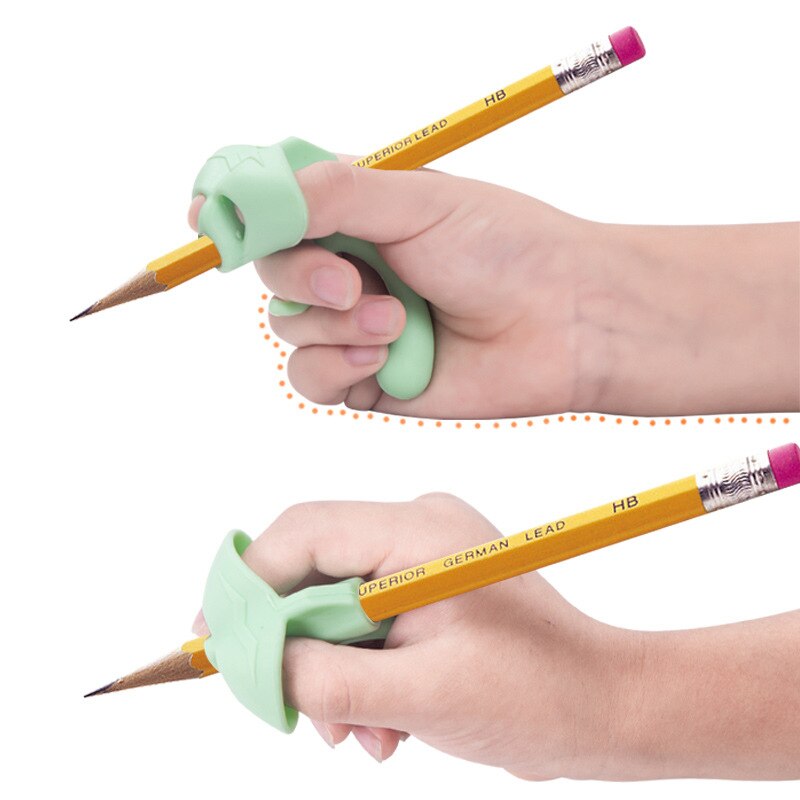 Vijf-Vinger Potlood Grip Siliconen Houding Correctie Pen Aid Grip Baby Leren Schrijven Correctie Tool Kinderen Potlood Houder